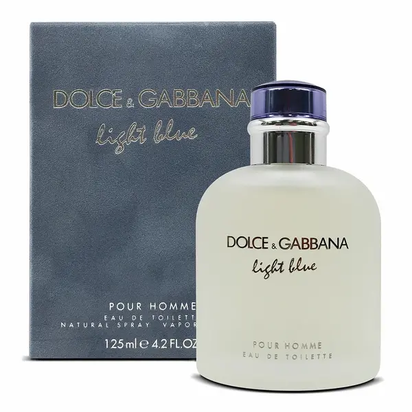 Dolce & Gabbana Light Blue Pour Homme Eau de Toilette For Him 125ml