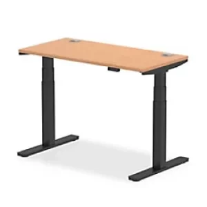 Dynamic Left Hand Desk Impulse HASCP126BOAK Corner Desk MFC 1400 mm x 800 mm x 730 mm Maple