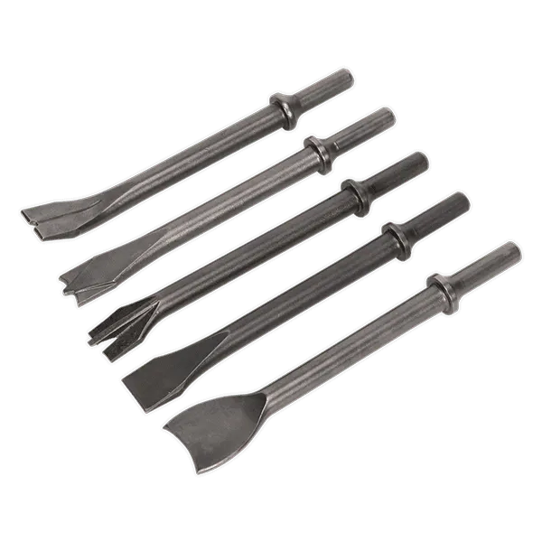 Genuine SEALEY AK50 Air Hammer Chisel Set 5pc .401 Shank