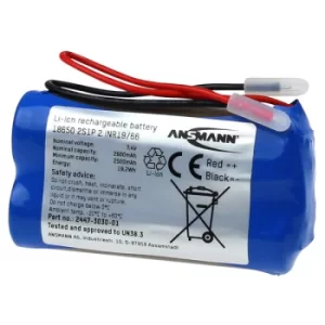 Ansmann 2447-3030-03 Battery Pack Li-ion 2S1P 7.4V 2600mAh