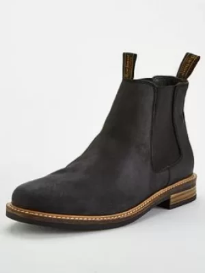 Barbour Farsley Chelsea Boots Black Size 12 Men