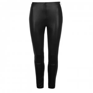 Firetrap Blackseal PU Leggings - Black