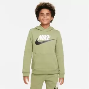 Nike Club Fleece Pullover Hoodie Junior Boys - Green