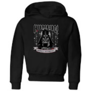 Star Wars Darth Vader Humbug Kids Christmas Hoodie - Black - 11-12 Years