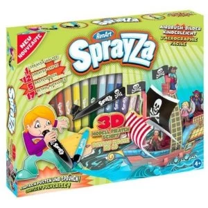 SprayZa - Pirate Ship Activity Set