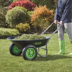 Garden Gear 2 Wheeled Wheel Barrow