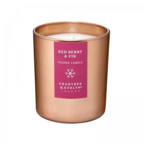 Crabtree & Evelyn Red Berry Fir Scented Candle 67g