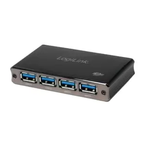 LogiLink UA0282 interface hub USB 3.2 Gen 1 (3.1 Gen 1) Micro-B...