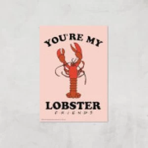 Friends Lobster Giclee Art Print - A3 - Print Only