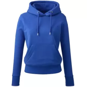 Anthem Womens/Ladies Organic Hoodie (XXL) (Royal Blue)