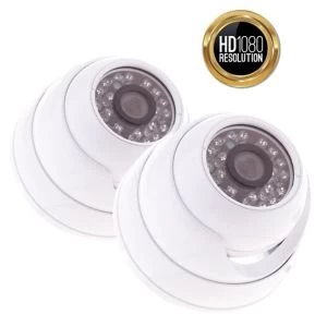 Yale HD Wired Indoor dome camera twin pack HDC-402W-2