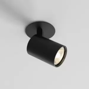 Astro Ascoli - Recessed Spotlight Matt Black, GU10