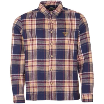 Barbour Beacon Guard Shirt - Navy NY91