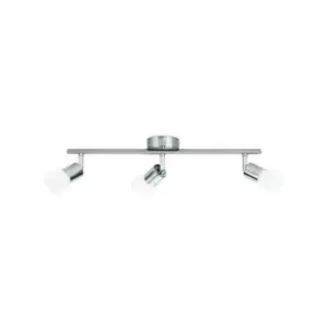 Philips Decagon 4.3W LED 3x Ceiling Spotlight Bar Nickel - Warm White - 915005220501