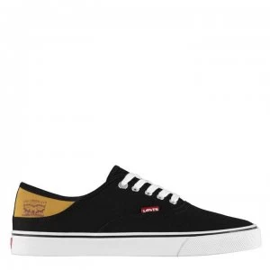 Levis Jordy Buck Canvas Shoes - Black/White