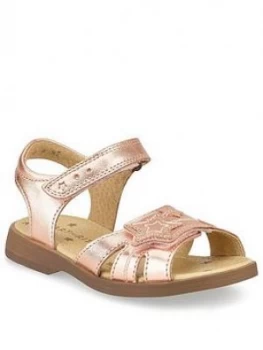 Start-rite Girls Twinkle Sandals, Rose Gold, Size 11.5 Younger