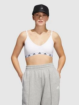 Adidas Everyday Bra - Light Support, White Size XL Women