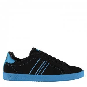 Lonsdale Oval Trainers Mens - Black/Blue