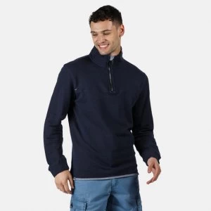 Regatta Blue 'Lauro' Zip Neck Fleece - XL