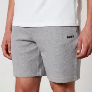 BOSS Bodywear Waffle Cotton-Jersey Shorts - XL