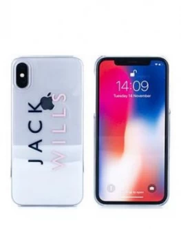 Jack Wills Clear Hard Shell iPhone X