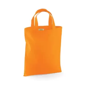 Westford Mill Mini Bag For Life - 4 Litres (One Size) (Orange)