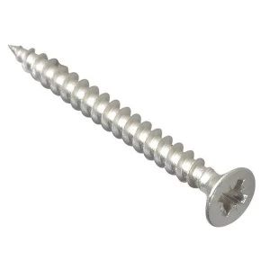 ForgeFix Multi Purpose Pozi Compatible Screw CSK ST S/Steel 5.0 x 40mm Box 200