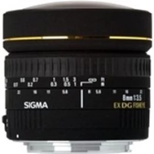 Sigma 8mm f3.5 Circular Fisheye EX DG