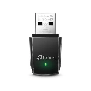 TP-LINK (ARCHER T3U) AC1300 (867 400) Wireless Dual Band Mini USB Adapter, MU-MIMO, USB3