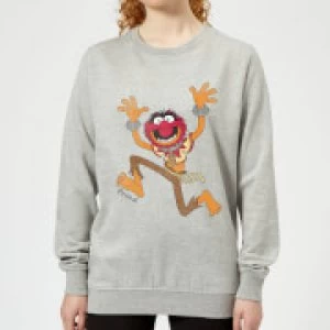 Disney Muppets Animal Classic Womens Sweatshirt - Grey - M