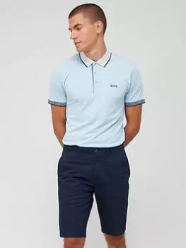 BOSS Paule Polo Shirt - Pastel Blue, Pastel Blue Size M Men