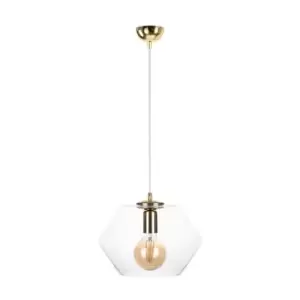 Eve Dome Pendant Ceiling Light Gold, 30cm, 1x E27