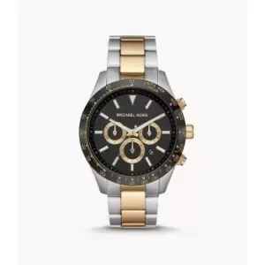 Michael Kors Mens Layton Chronograph Two-Tone Stainless Steel Watch - 2-Tone