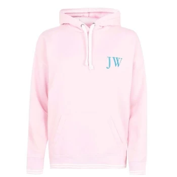 Jack Wills Lightly Logo Boyfriend Hoodie - Pink