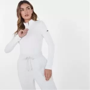 Slazenger quarter Zip Jacket Womens - White