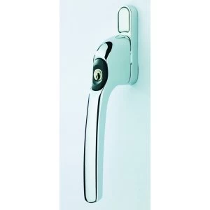 Wickes uPVC Window Handle - Chrome