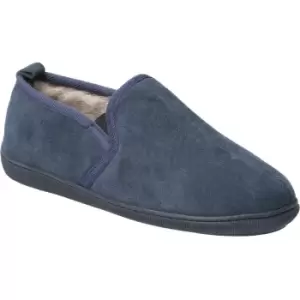 Hush Puppies Mens Arnold Memory Foam Cozy Slip On Slippers UK Size 11 (EU 46, US 12)