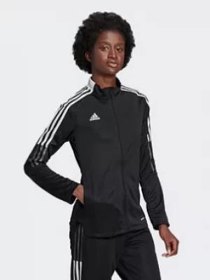 adidas Tiro 21 Track Top, Black, Size L, Women