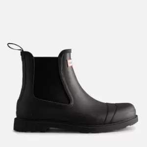 Hunter Mens Commando Chelsea Boots - Black - UK 11