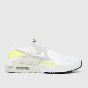 Nike White Air Max Excee Trainers