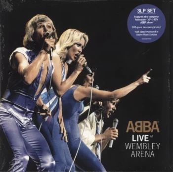 Abba Live At Wembley Arena - 180gram Vinyl - Sealed 2020 UK 3-LP vinyl set 00602508379017