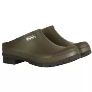 Barbour Mens Quinn Rubber Mule Olive 7