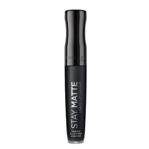 Rimmel Stay Matte Liquid Lipstick Pitch Black 840 Black