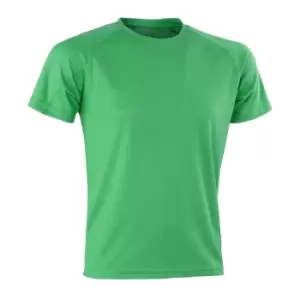 Spiro Mens Impact Aircool T-Shirt (S) (Irish Green)