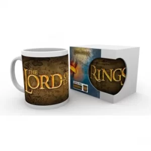 Lord of the Rings Logo Mug