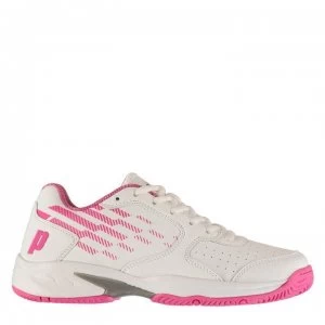 Prince Reflex Tennis Shoes Ladies - White/Pink