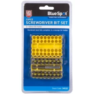 BlueSpot 14112 33 Piece Screwdriver Bit Set