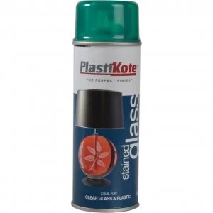 PlastiKote Stained Glass Aerosol Spray Paint Green 200ml