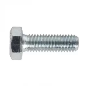 HT Set Screw M8 X 25MM 8.8 Zinc DIN 933 Pack of 50