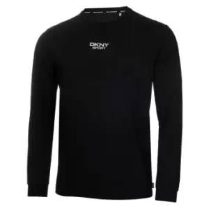 DKNY Golf Liberty Long Sleeve T-Shirt Mens - Black